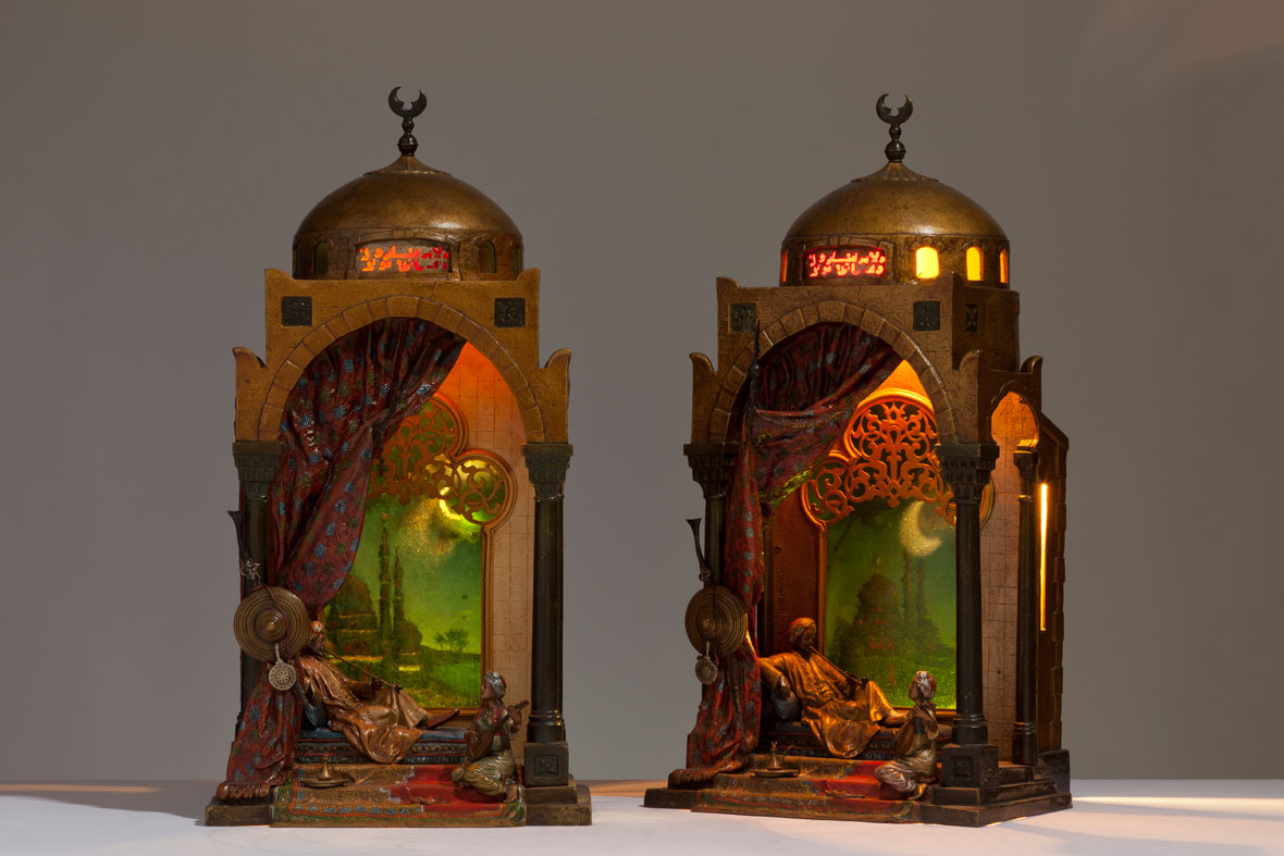 Pair of Bergman Lamps